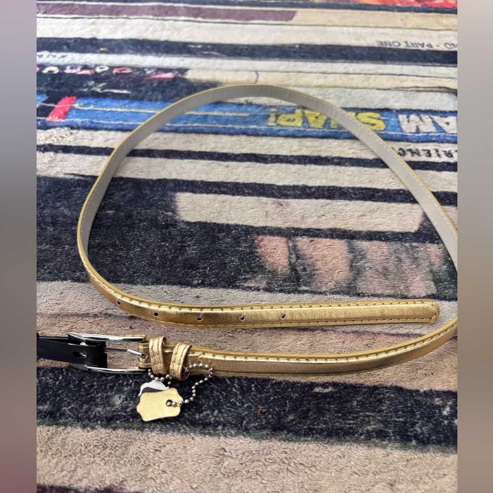 Gold Women's Belt